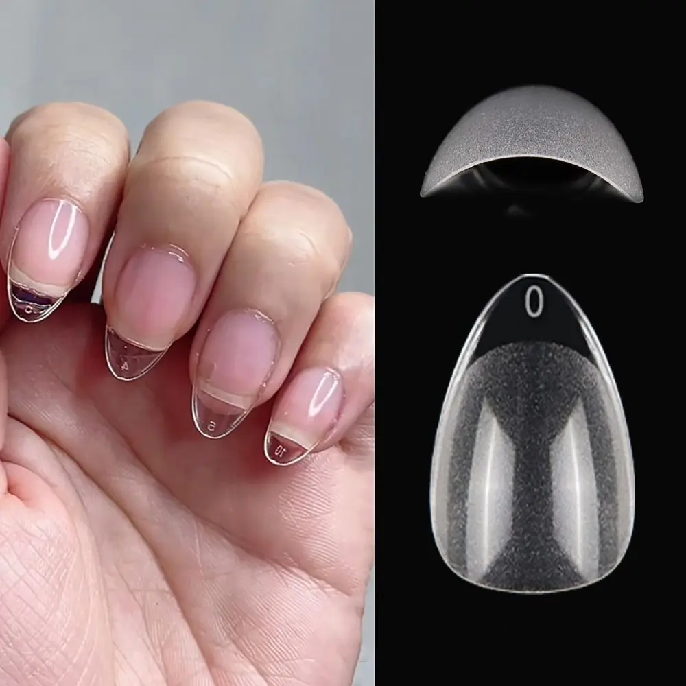 120/240/500Pcs/Box XXS XS False Nails Tips Pre-shape Multi-Size Gelly Nail Tips Ultra-thin Extra Short Press on Nails