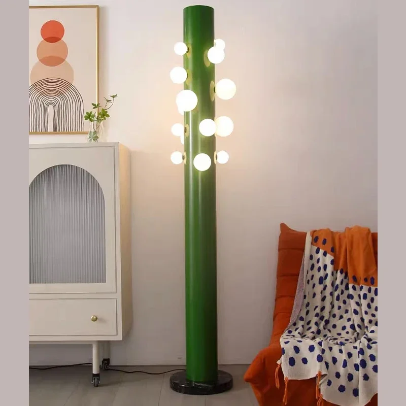 

TEMAR Nordic Green Floor Lamps Designer Creativity Living Rooms Bedrooms Hotels Villas Minimalist Artistic Lighting Fixtures