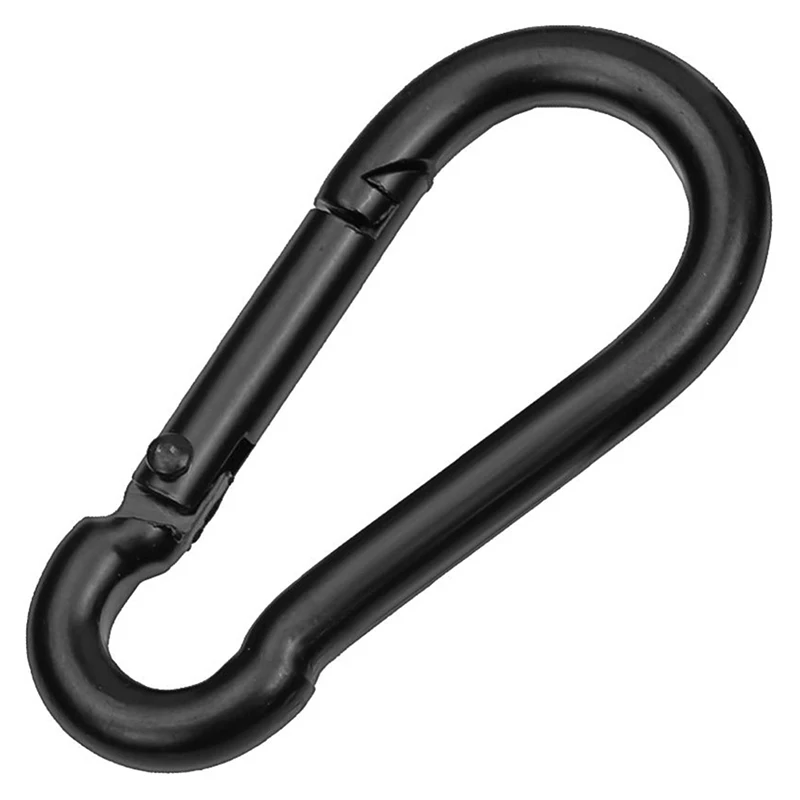 Connector For Jewelry Making Key Ring DIY Findings Wholesale Metal Keychain Clip Hooks D Carabiner Hooks