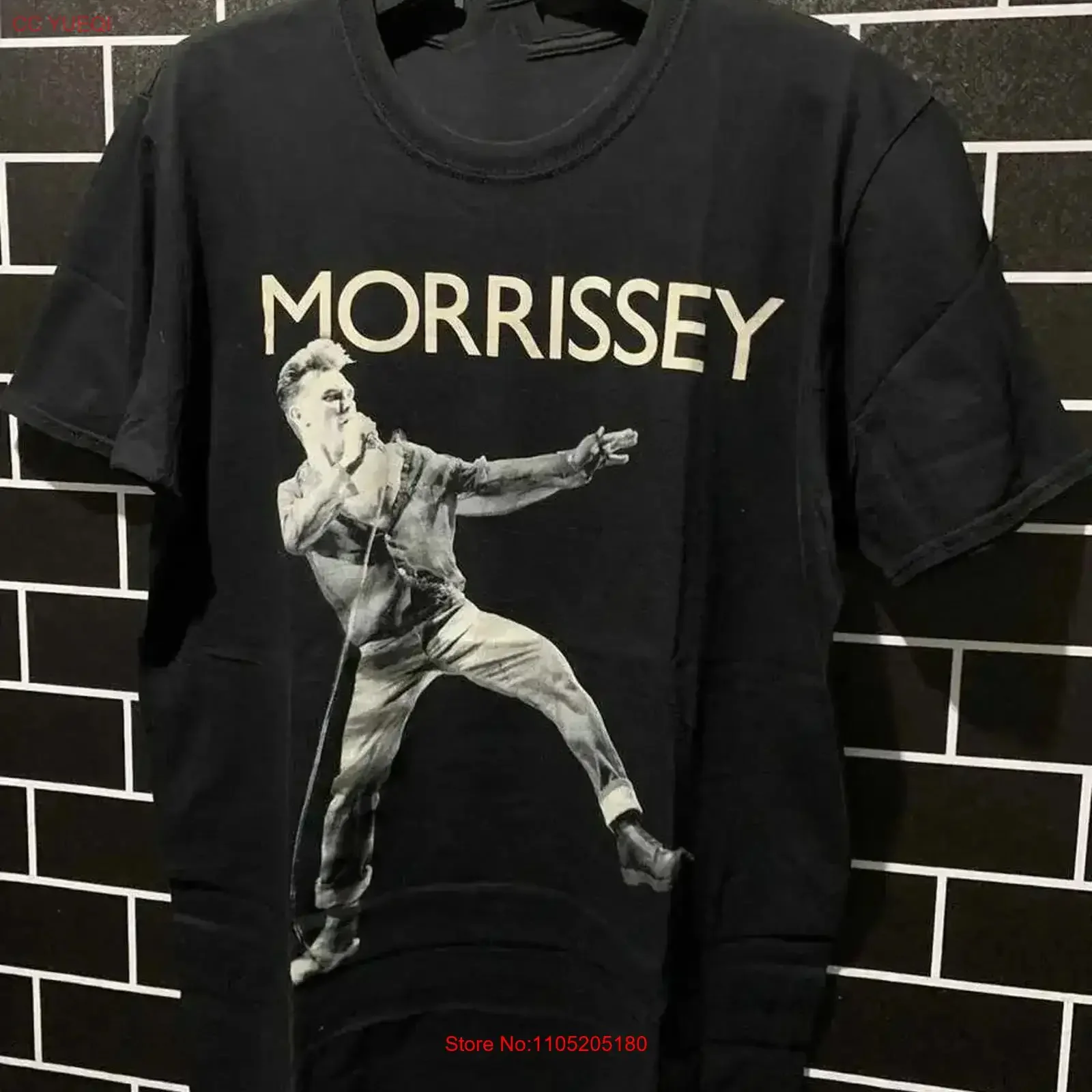 

Новая футболка Morrissey Singer For Fans S 5XL LM01_516, винтажный стираный топ, повседневная одежда, уличная одежда, модная винтажная футболка с графикой