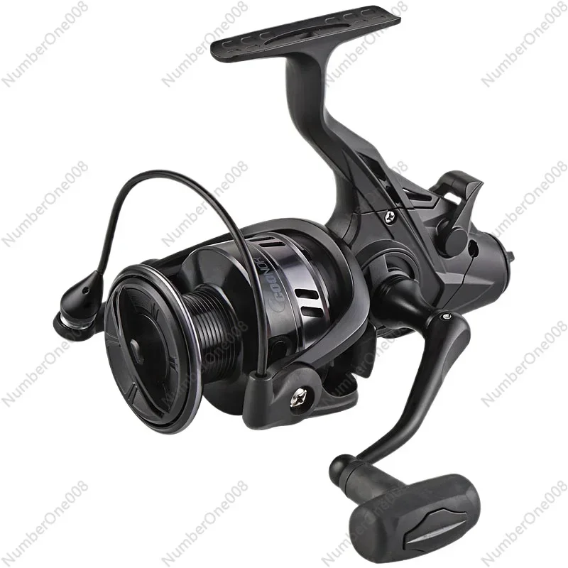 Double Unloading Fishing Wheel Full Metal Spool Front and Rear Brake Carp Wheel European Carp Fishing Reel