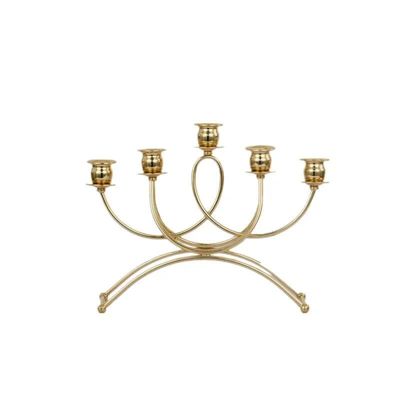 

Свадебный реквизит, 4 головки, 5 головок, свадебный подсвечник, креативный европейский свадебный реквизит, украшения для отеля