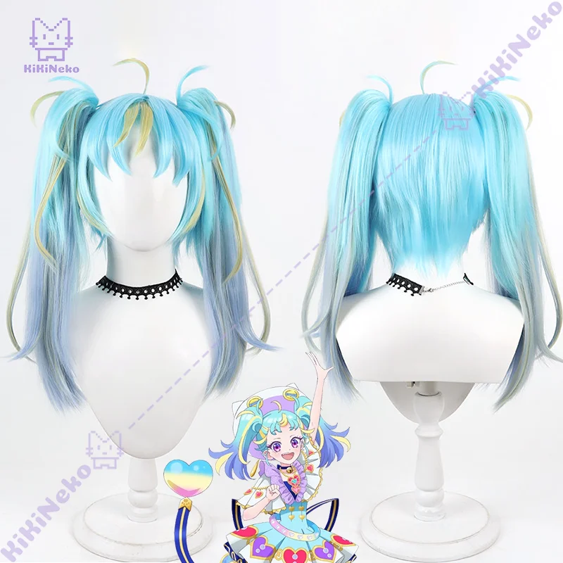 Anime PriMagi Myamu Cosplay Wig Myamu Cosplay Hair For Hallowmas Comicon Party Adult Women Man