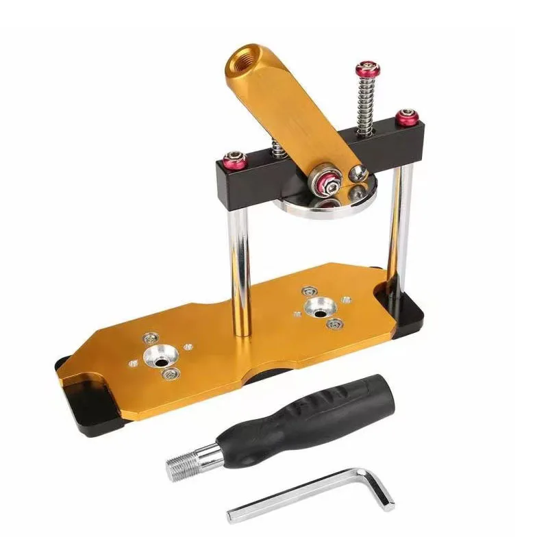 Роторная машина для бейджей без формы для бейджей, вращающаяся кнопка из нержавеющей стали, пресс для изготовления бейджей своими руками на заказ, разные размеры