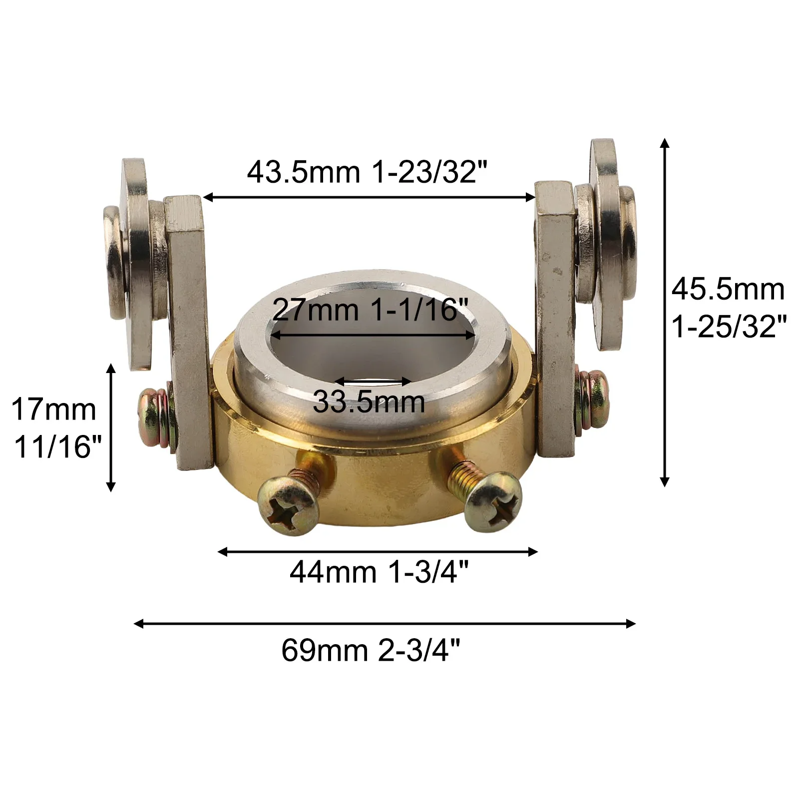 Dual-Wheel Spacer AG-60 Roller Guide Slotted Guard Cover Upgraded Roller Guide Double Wheel Design For Slotted Guard Cover