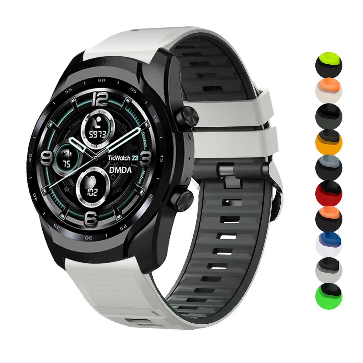 22Mm Silicone Strap… - image