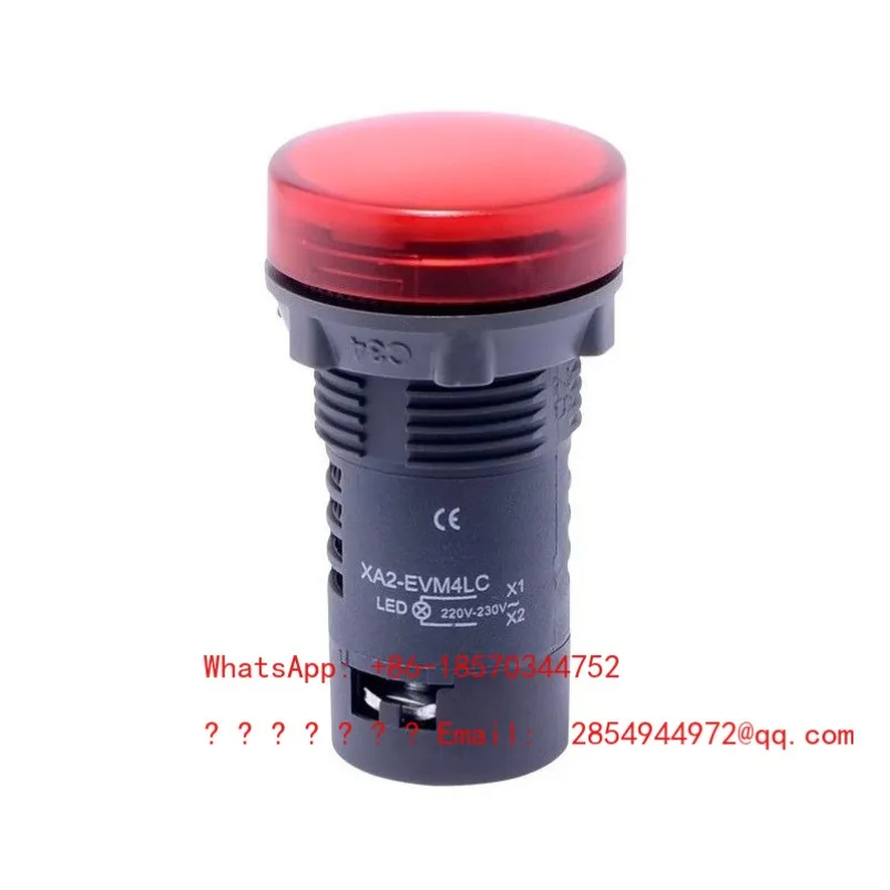 LED Indicator XB2BVM3LC Green 220V Signal Light 22mm DC24V Red, Yellow and Blue 380V Spot Fast Delivery