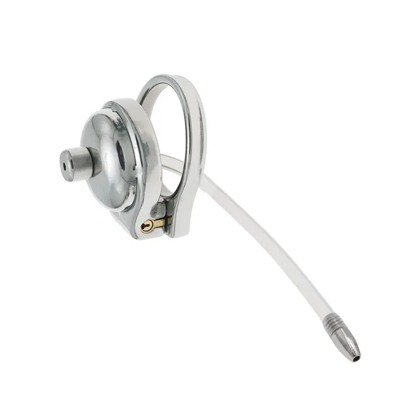 Penis Plug Scrotum Bondage Cock Ring Chastity Belt Lock Sex Toy for Men Sex Product Urethral Catheter Chastity Devices Cock Cage