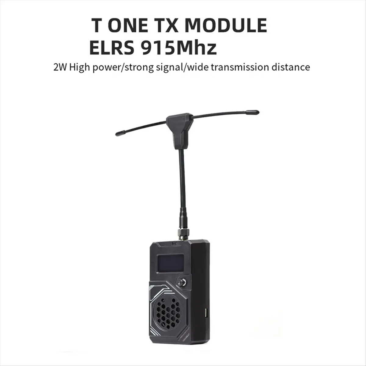 #89V Electronics Accessories,For HGLRC TONE TX Ranger ELRS 868/915Mhz 2W RC Ranger 2S-6S (Black)