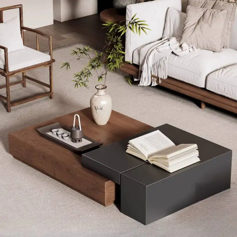 

Quality Business Coffe Tables Modern Classy Unique Wood Living Room Table Luxury Smart Designer Mesa De Centro Furniture