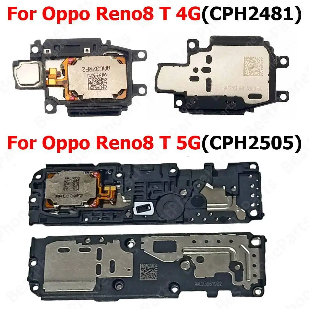 Loudspeaker For Oppo Reno8 T 4G CPH2481 Reno 8T 5G CPH2505 Loud Speaker Buzzer Ringer Sound Module Mobile Phone Spare Parts