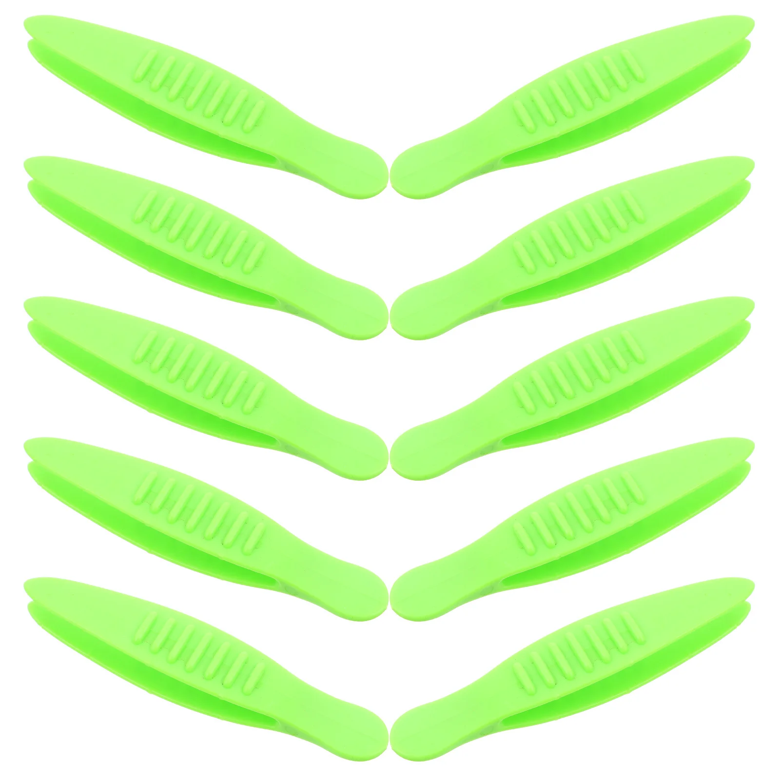 10Pcs Safety Craft Tweezers for Children Sturdy Plastic Precision Grip Tools Ideal for DIY Jewelry Making Beads and Exploration