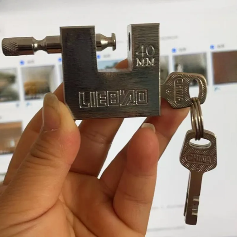 1 Unique Set of Anti-Rust and Anti-Pick Locks with 3 Keys Including Door Drawer and Security Cabinet Universal Anti-Theft Lock