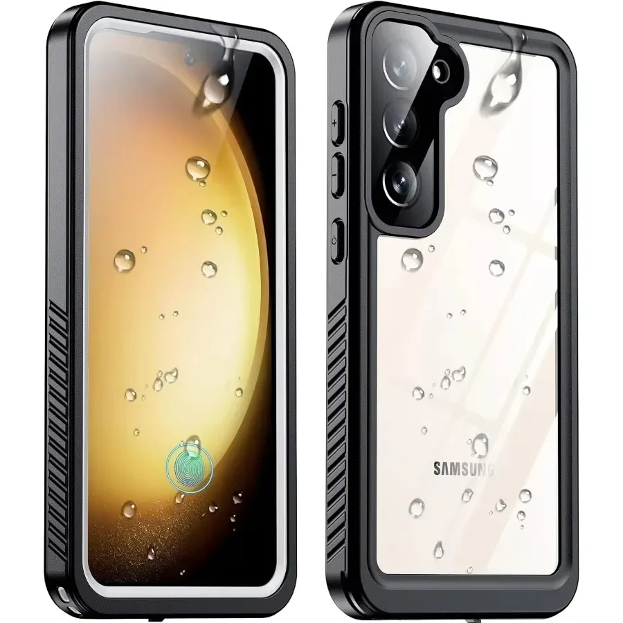 

For Samsung S25 Edge S24 Ultra S23 Plus S24 FE IP68 Waterproof Phone Case Underwater Diving Dustproof Shockproof Protect Cover