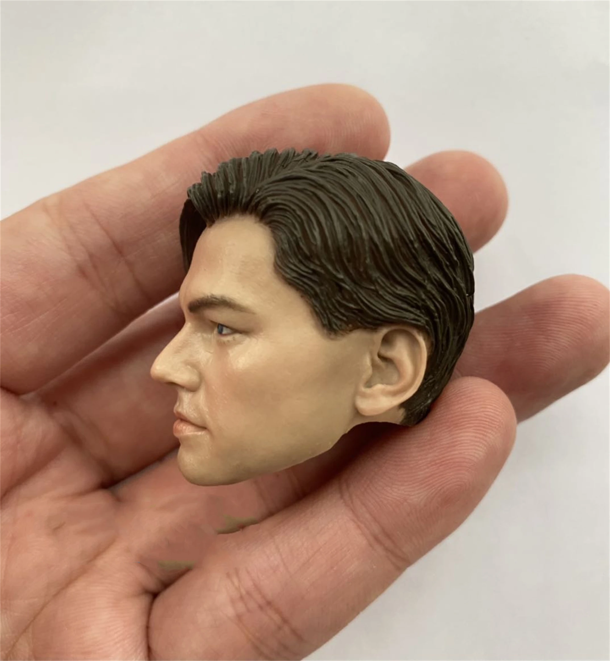 1/6 Scale แจ็คหนุ่ม Leo Leonardo DiCaprio หัวแกะสลัก DIY 12 ''ร้อนของเล่นรูปตุ๊กตา