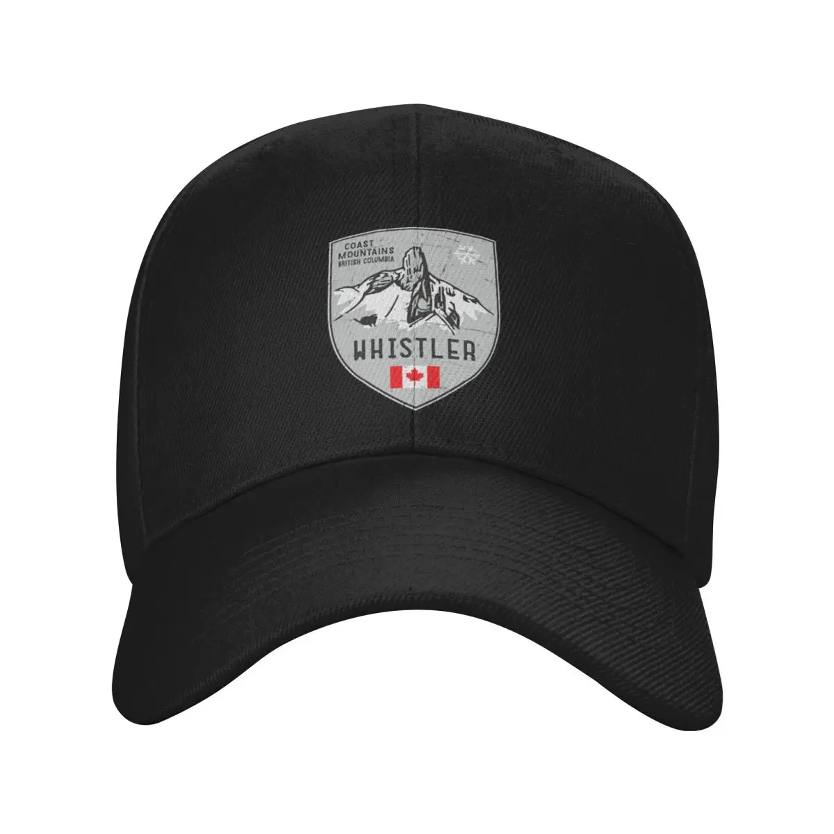 Fashion Whistler Mountain Canada Emblem baseball cap Unisex Style Caps For Men