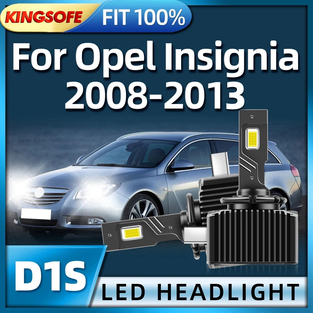 

KINGSOFE 110W 30000Lm D1S Led Headlights Car Bulbs Auto Lights 1:1 Xenon For Opel Insignia 2008 2009 2010 2011 2012 2013