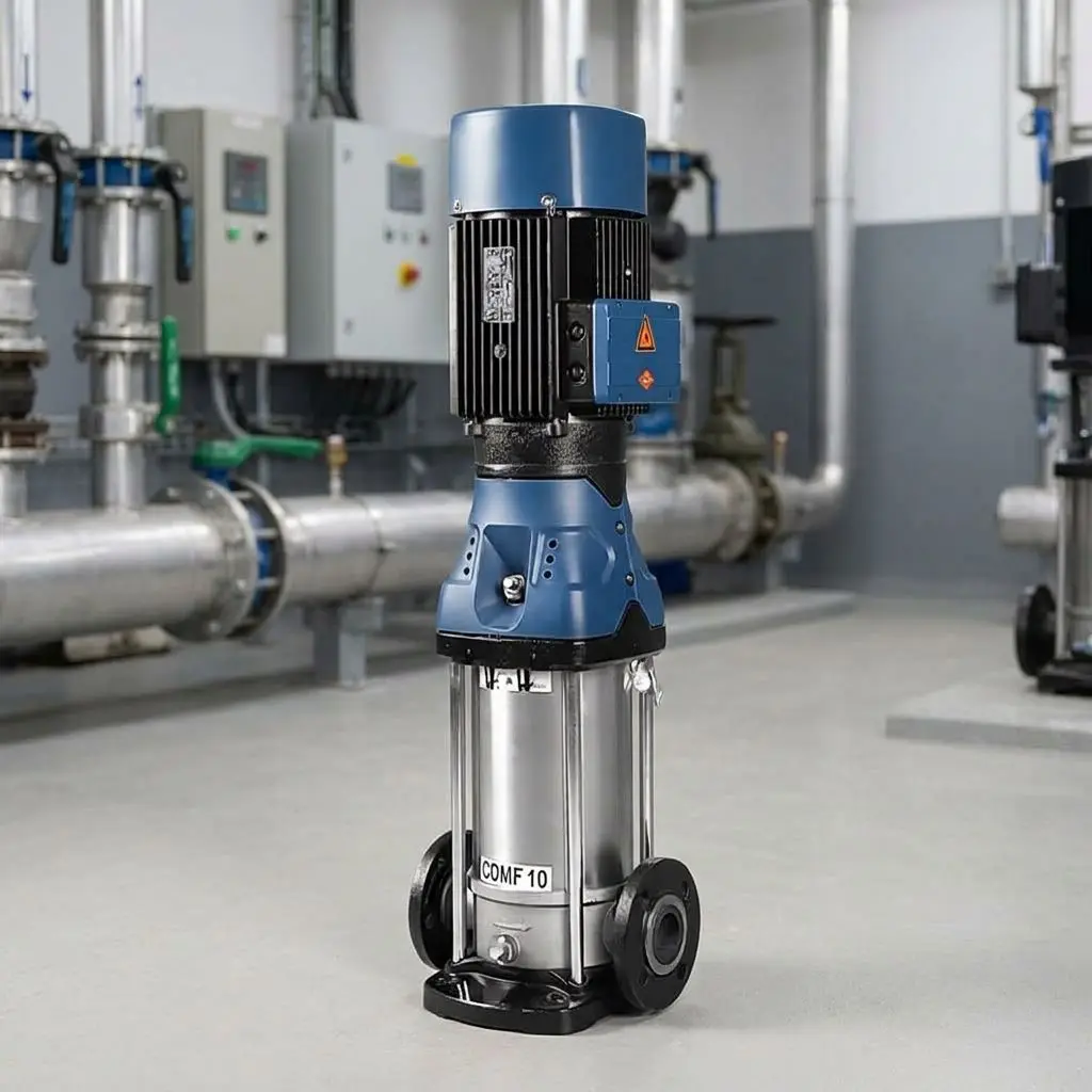 Vertical Multistage Centrifugal Pump Constant Pressure Variable Frequency Booster Set for Hotel Hospital School Water Supply