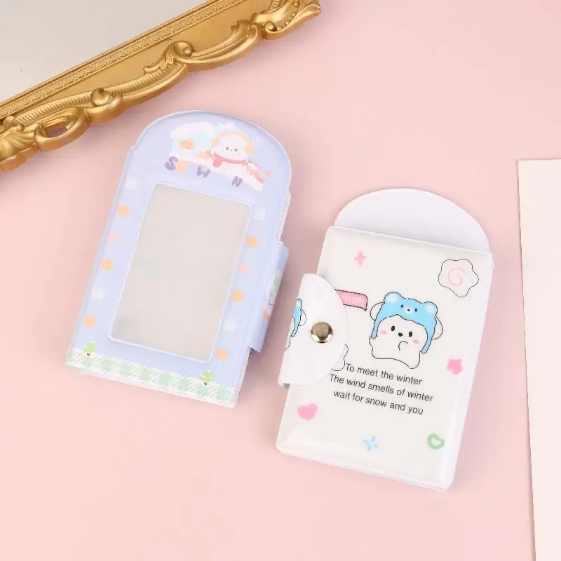 3-inch Kpop Photo Card Photo Album Postcard Photocards Holder 28 Card Slots Photo Card Binder Cardalbum For Photographs