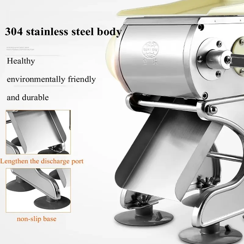 Manual Meat Cutter Commercial Stainless Steel Efficient And Effortless Hand Crank Sliced Meat Silk Diced