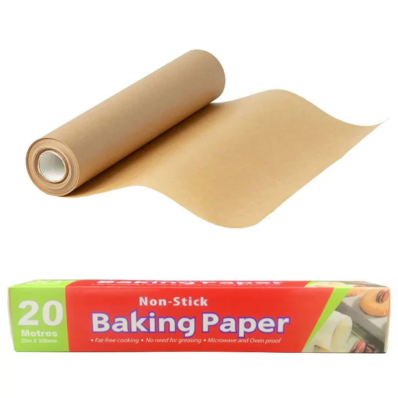 Various sizes parchment paper unbleached non-stick baking paper rolls kitchen potholders cakes sandwiches biscuit wrappers