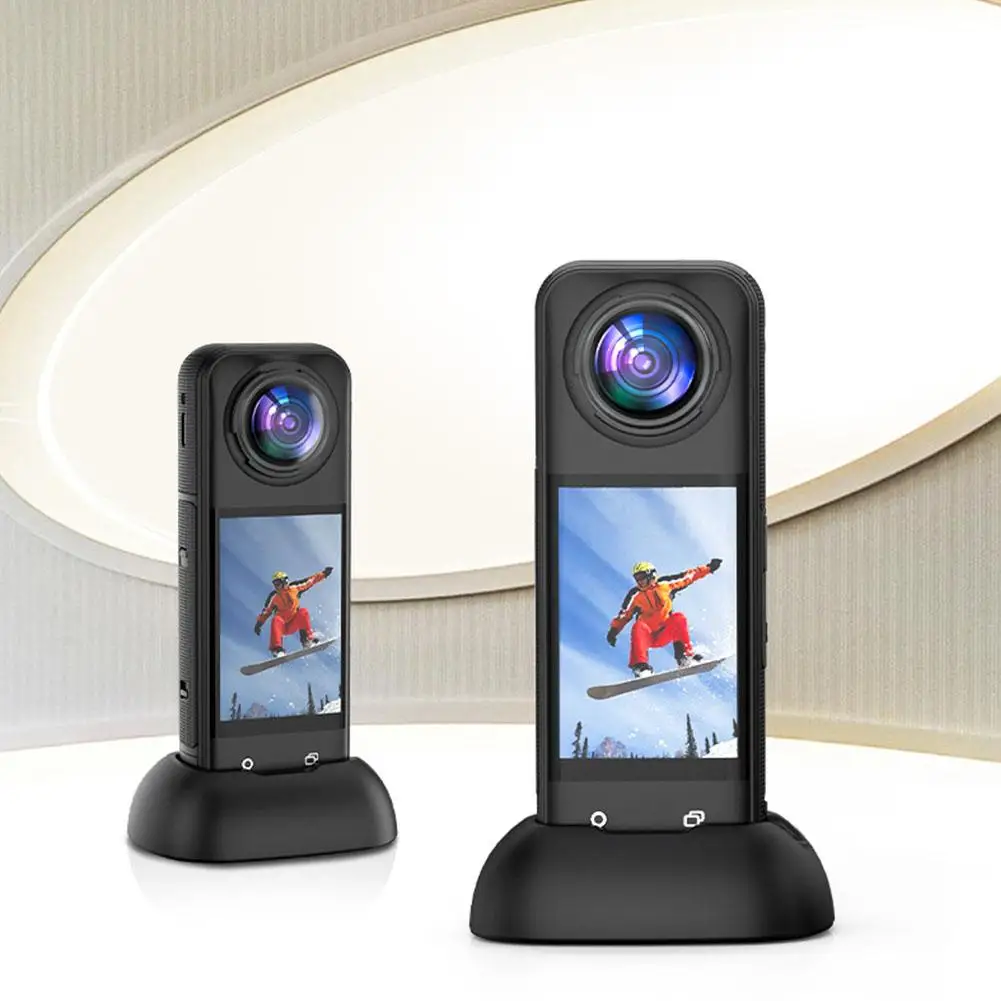 

Non-slip Silicone Base For Insta360 X5 Shockproof Anti-tip Stand, Stable Mounting Platform Holder For 360° Camera F0g8