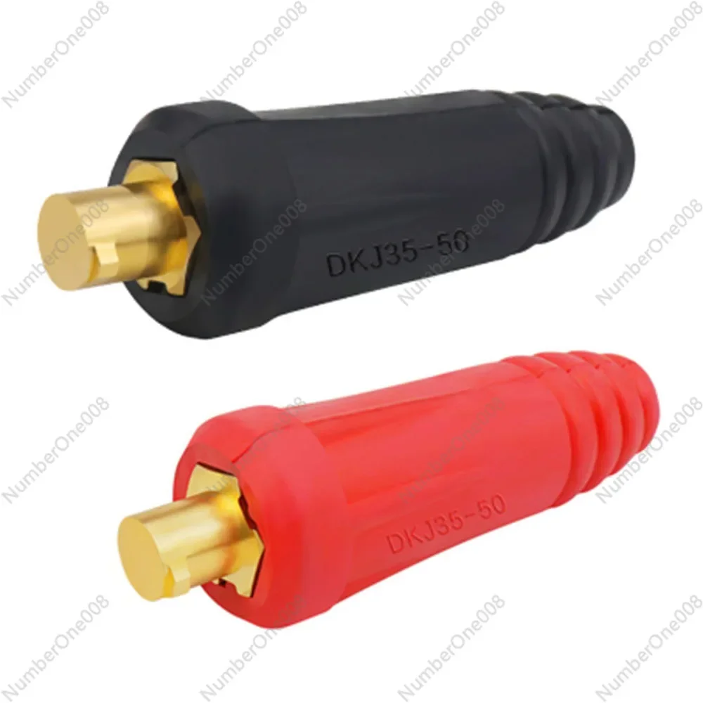 

Welding Machine Quick Connector, Welding Handle, Wire Plug Socket, Pure Copper Quick Plug, All Accessories DKJ10-25 35/50/70