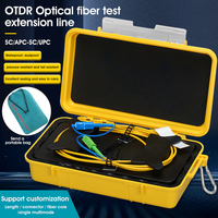 COMPTYCO SC/UPC-SC/APC OTDR Dead Zone Eliminator,Fiber Rings ,Fiber Optic OTDR Launch Cable Box 150M~2km SM 1310/1550nm