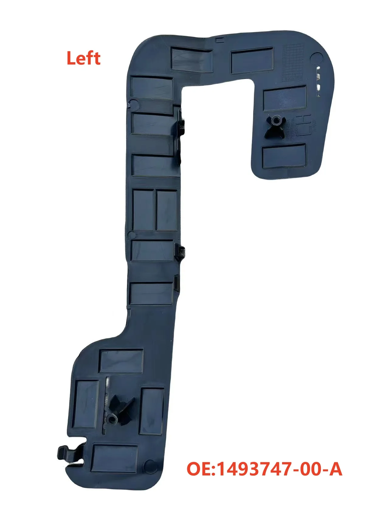 For Tesla Model Y 2020-2024 Front Bumper Fog Lamp Bracket Support Left & Right 1493747-00-A 1493748-00-A 1pair Replacement