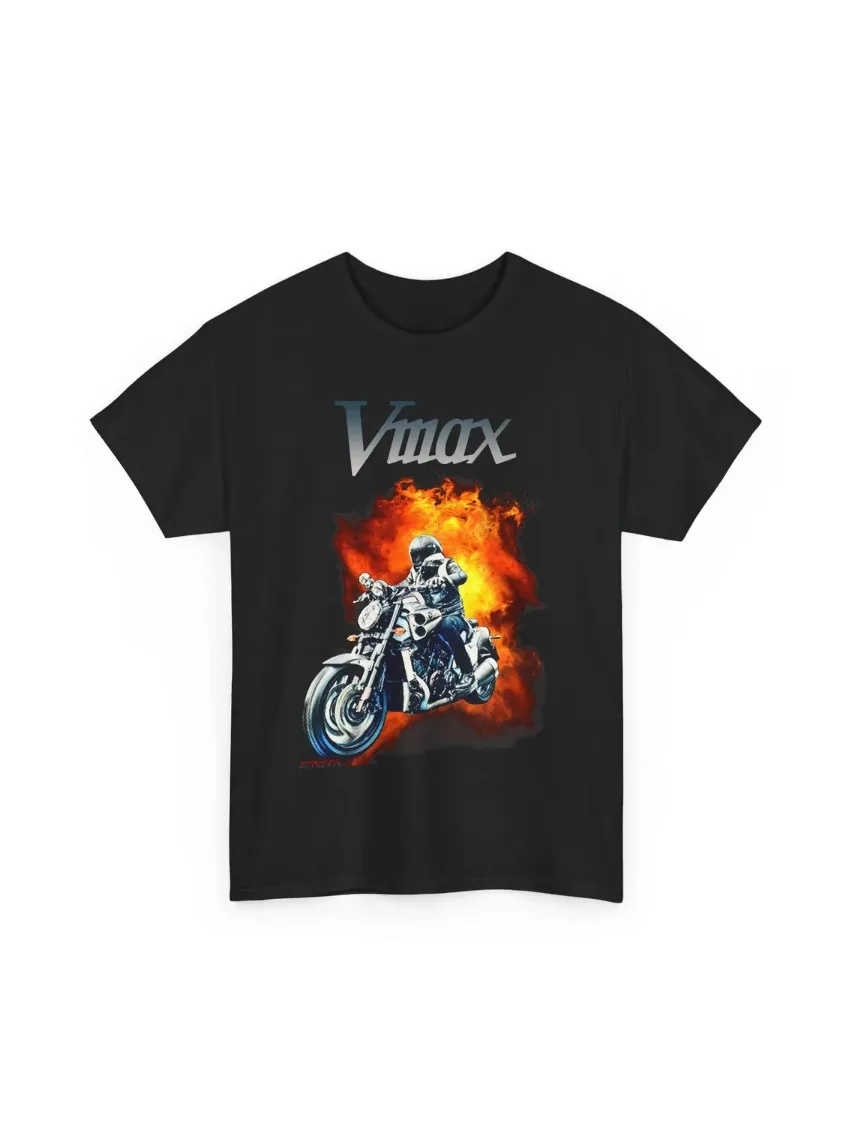 AliExpress NONE VMAX T Shirt Muscle Bike Motorcycle Fire Tee V4 Power Cruiser Graphic Top Legend Rider Gift For V Max Fans Apparel