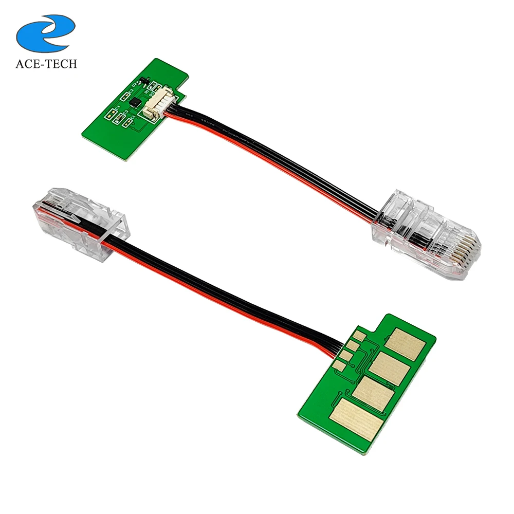 4Pcs W9005MC Toner Cartridge Chip for HP Laser Managed Flow MFP E72525z E72525dn Printer E72530dn Reset E72530z E72535dn E72535z