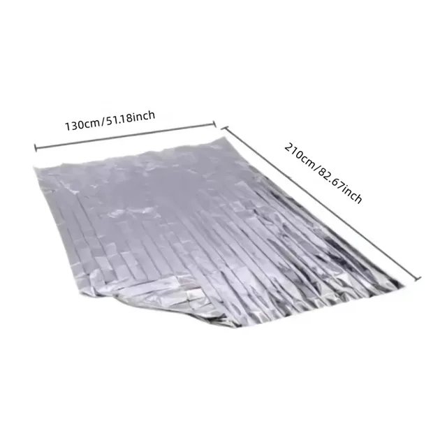Emergency Mylar Thermal Blankets - Waterproof, Retains Body Heat - Ideal for First Aid Kits & Natural Disasters - 51.18 x 82.67 2