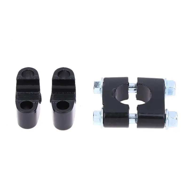 22MM Handlebar Clamp for Motorcycles Reliable Direction Fixing Clip Adapter for Secure Handle Bar Mounting