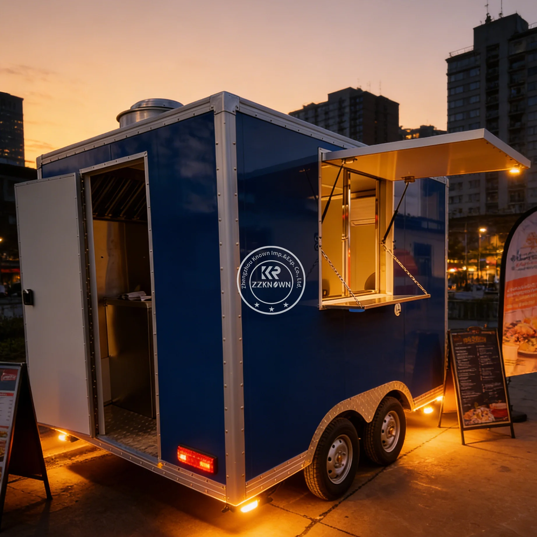 

Street Vending Truck Catering Food Truck Mobile Kitchen Juice Beverage Trailer Pizza Food Trailer Truck Fully Equipped