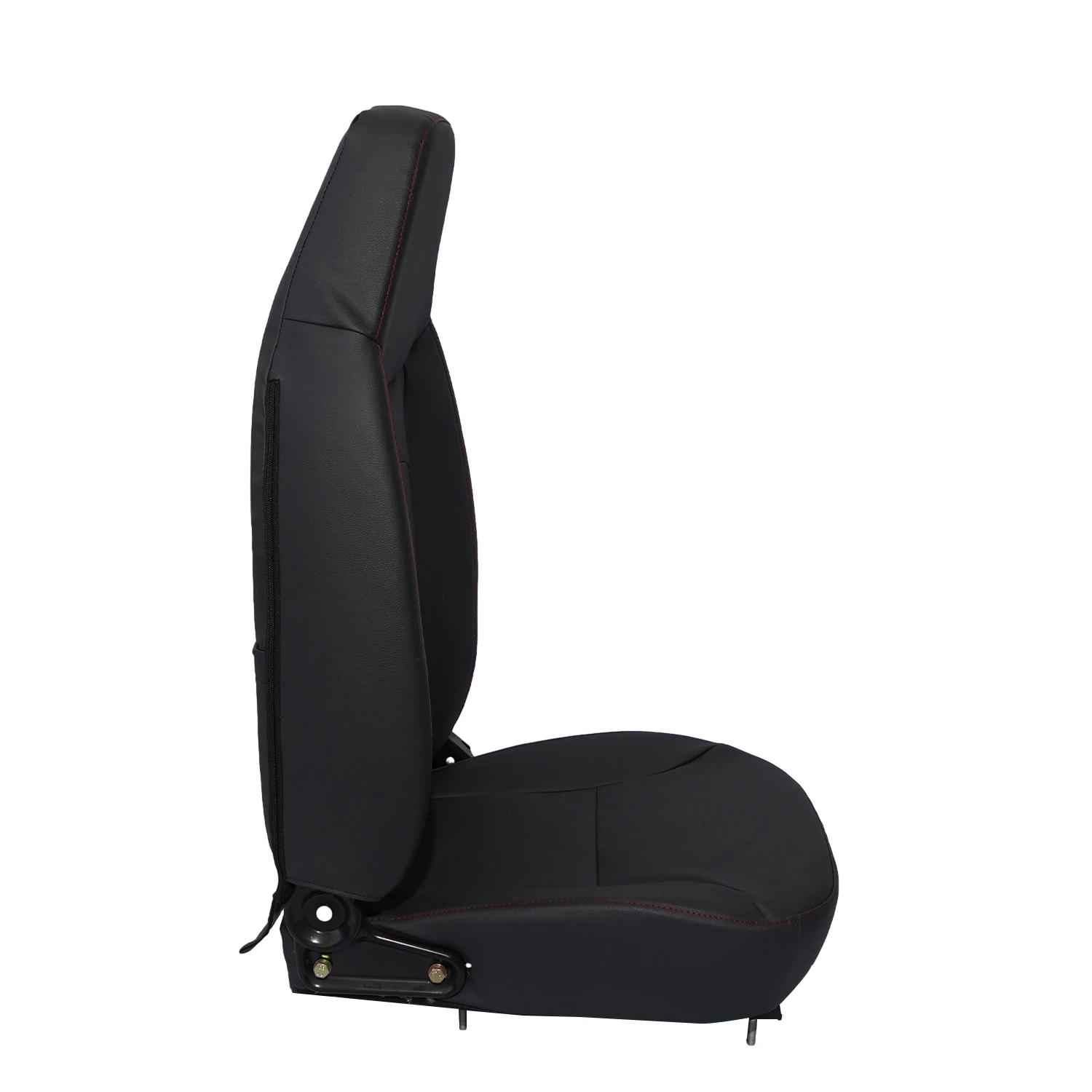 The driver or passenger modifies the car seat with polyurethane leather or fabric car seat angle-adjustable armrests