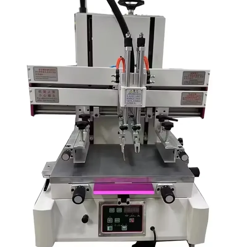 Single Color Suction Table 40*60cm Pallet Desktop Screen Printing Machine for Paper & Plastic Plate Printing