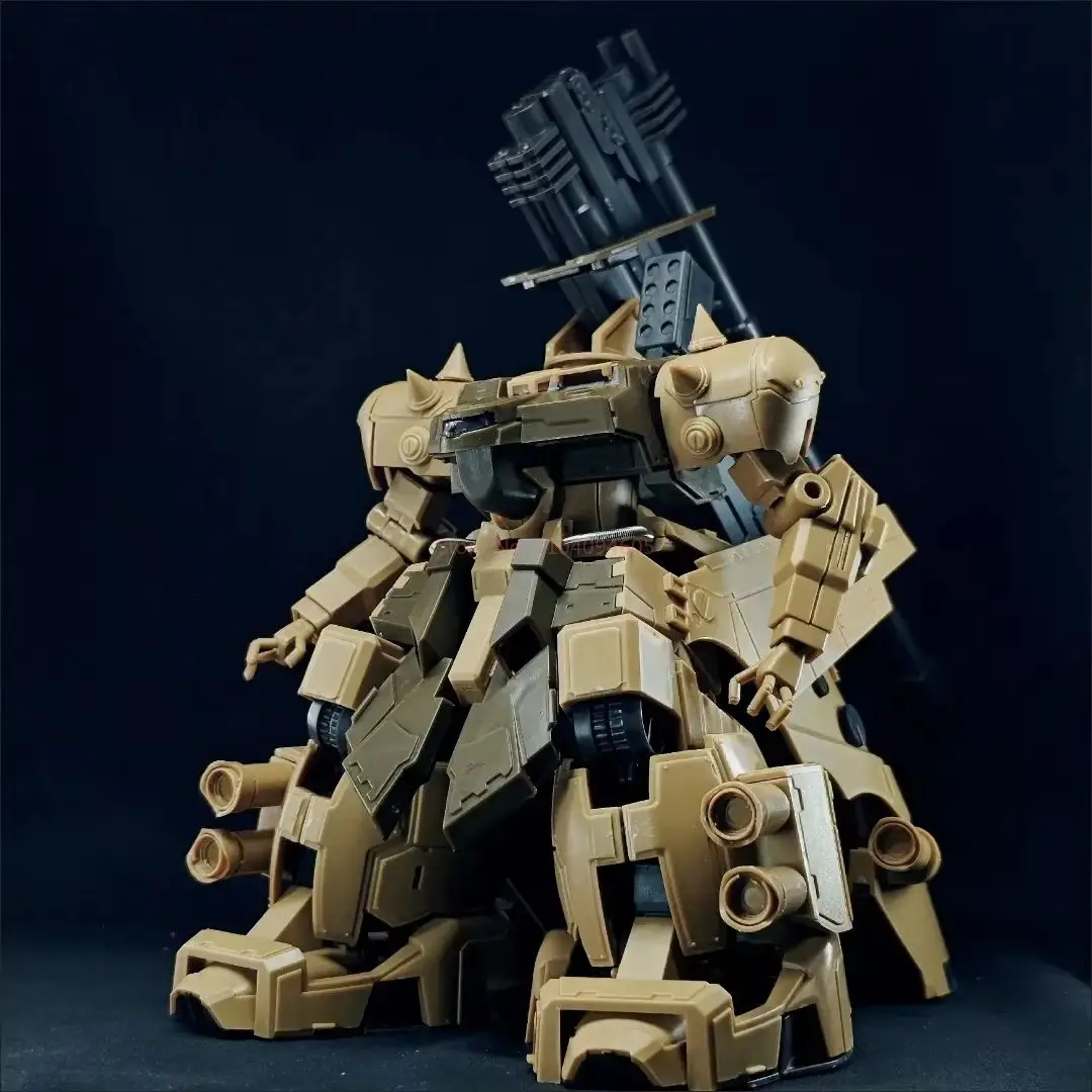 ホット 1/144 Xamel Yms-16m Xamel アセンブリアクション置物砂漠黄色フィギュア中国語版 Xamel プラスチックロボットモデルおもちゃ Gif