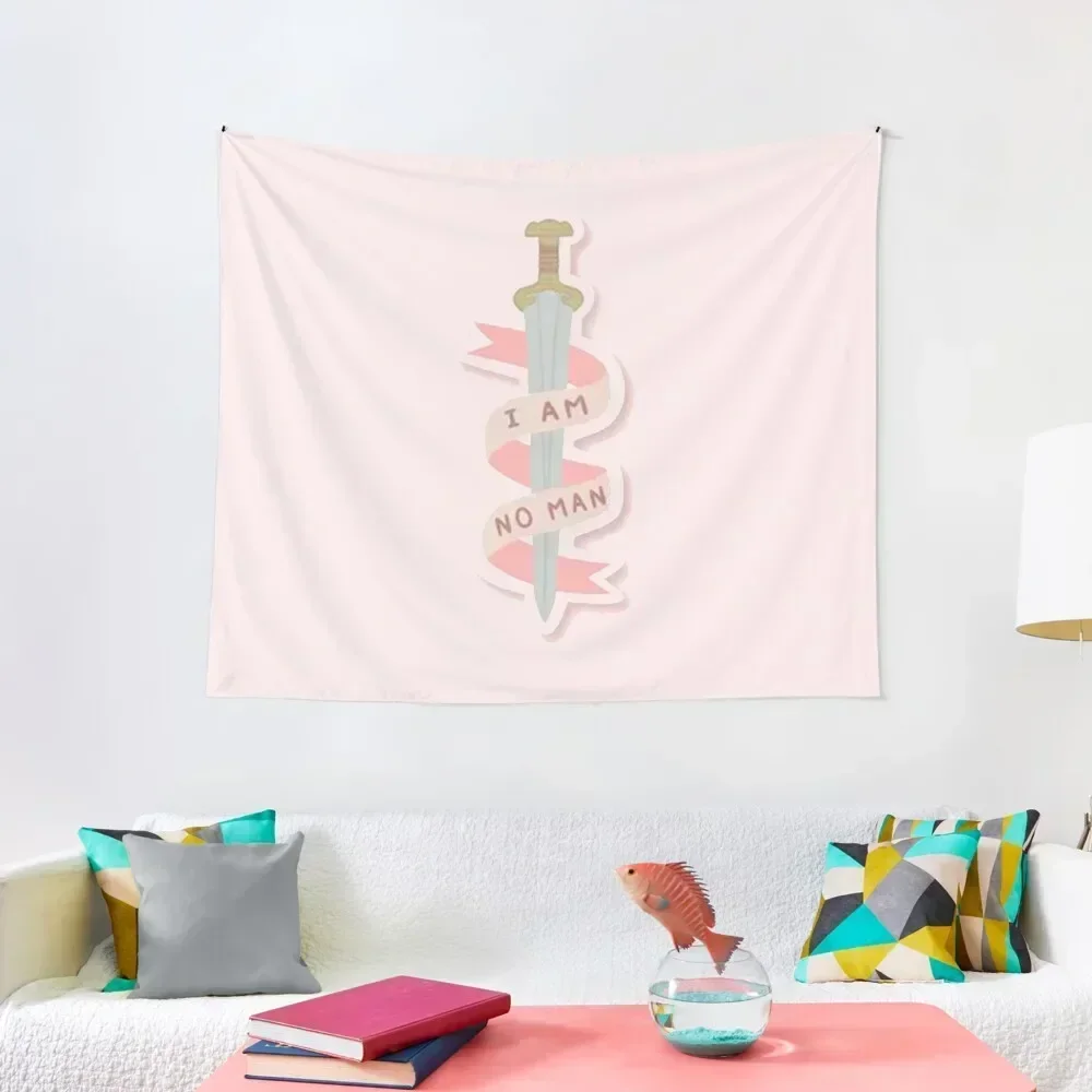 

pink i am no man Tapestry Wall Decor Hanging Room Decorations Aesthetic Tapestry