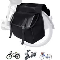 Canvas Motorcycle Saddle Bags Universal Bicycle Scooter Travel Saddlebags Tool Bag Panniers for Sportster Honda Yamaha Suzuki