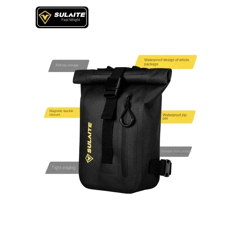 SULAITE-Sac à Bandoulière de Grande Capacité pour Homme et Femme, Équipement de Voyage Étanche pour Motard