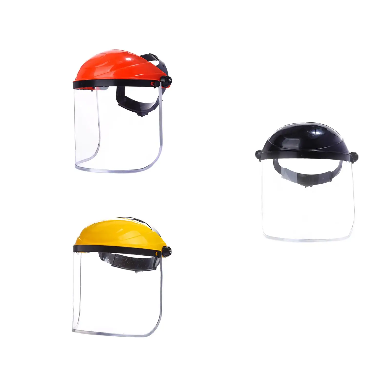 Transparent Face Shield Lightweight Dust-Proof Oil Splash Shield Face Protection Safety Mask Tools for Welding Grinding Cooking