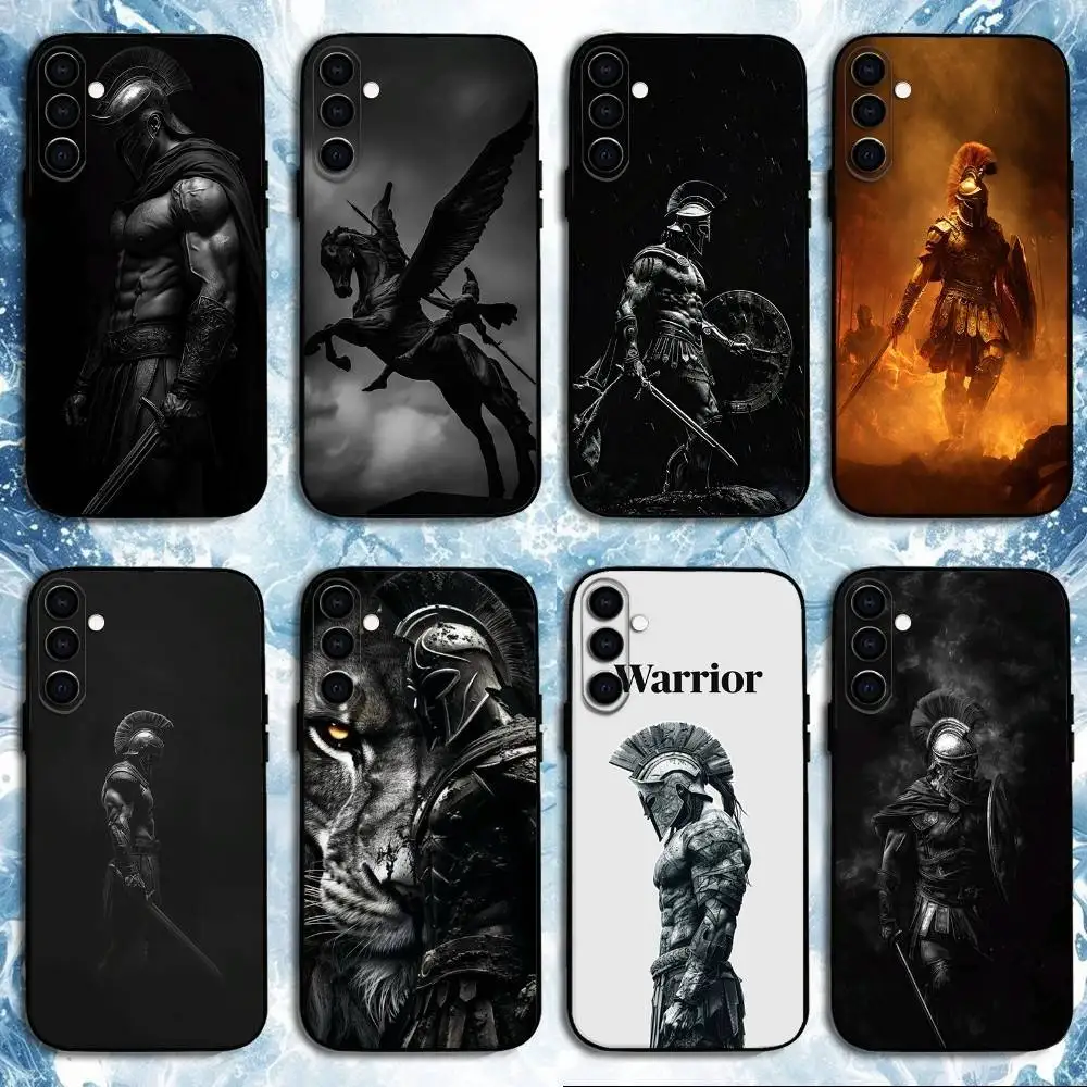 

Black G-Gladiator Phone Case For Samsung Galaxy A73,A72,A71,A70,A53,A52,A51,Others Soft Black Shell