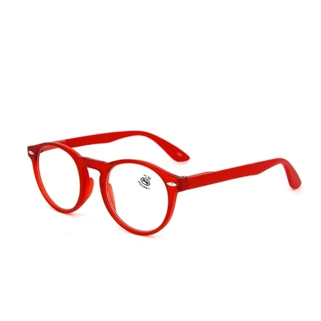 Modische Runde Brillen für Damen, Fake-Computerbrille für Herren, Vintage Runde Lesebrille, Brillengestell für Frauen +0 – Detail 5