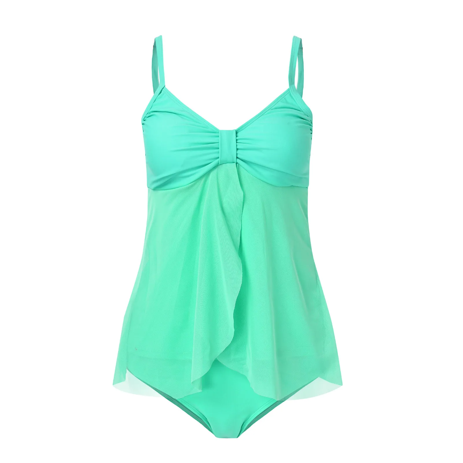 Tankini Atlético Sexy para Mujer, bañador de dos piezas, Sujetador deportivo, traje de baño corto de lujo para playa, natación