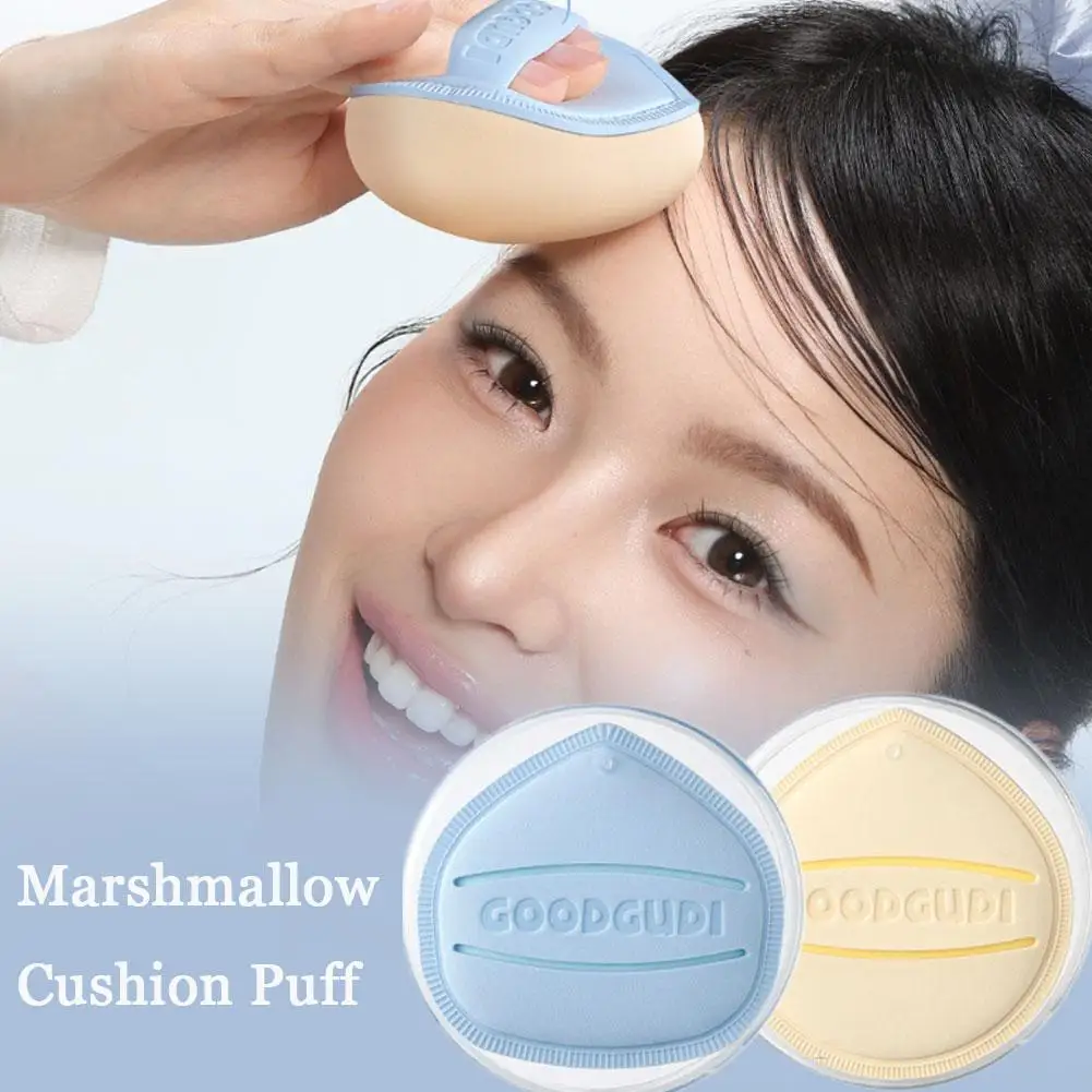 Marshmallow Soft Puff für Flüssig-Foundation Übergroßer Velours-Puderquaste Nass/Trocken Dual-Use für Makelloses Finish Make-up Schwammquaste – Detail 6