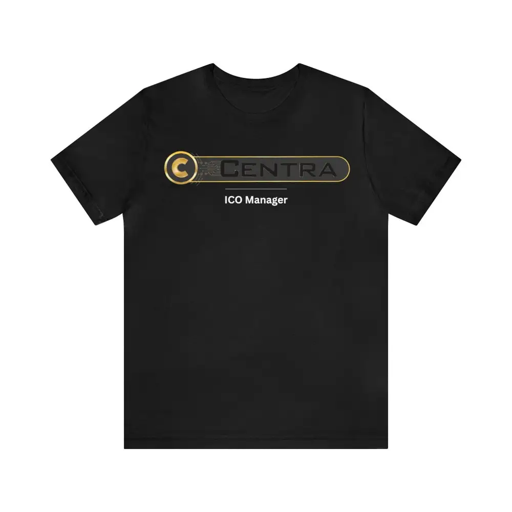 Centra Card Crypto Ico Manager T Shirt