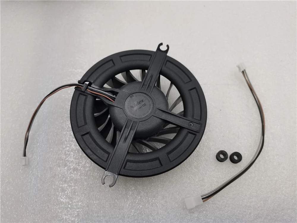 high quality Nidec G10C12MS2AH-56J14 For SONY PlayStation3 Slim PS3 Slim play station PS3 Slim internal fan 17 blade cooling fan