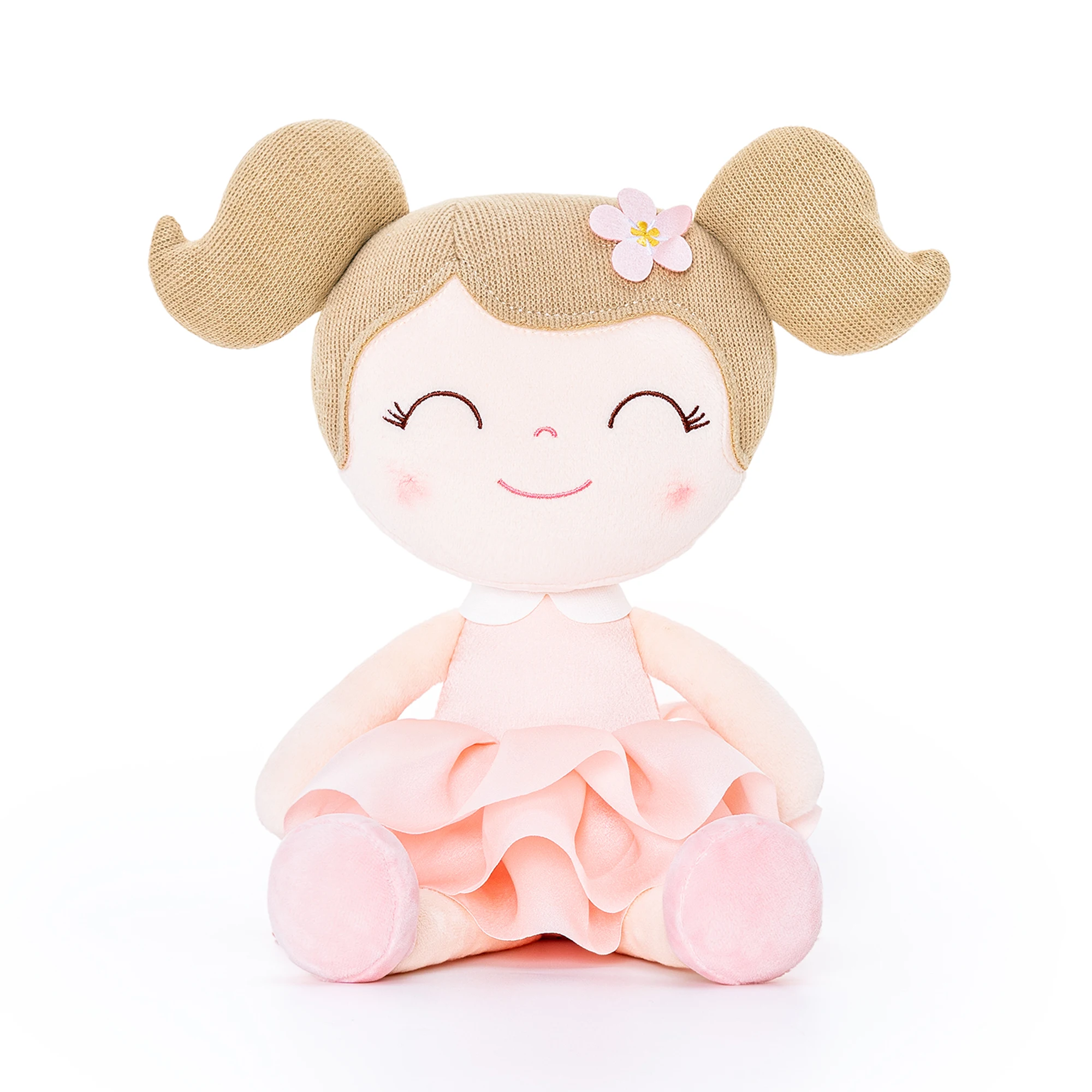 Plush Doll Baby Gril Gifts Fantasy Princess Ideas for Children's Day Gifts Pink