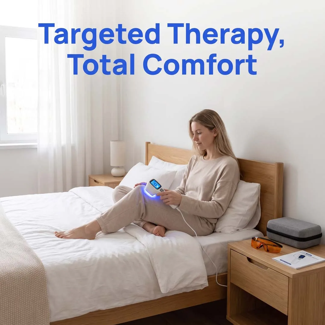 Handheld 308nm UVB Therapy Device 49 Diodes for Psoriasis Scaling Eczema Treatment Rechargeable LED Skin Phototherapy Wand