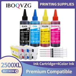 IBOQVZG 400ml Refill Ink + 4Pcs Empty Ink cartridge PGI-2500 PGI-2500XL For Canon MAXIFY IB4050 MB5050 MB5350 MB5150 MB5450